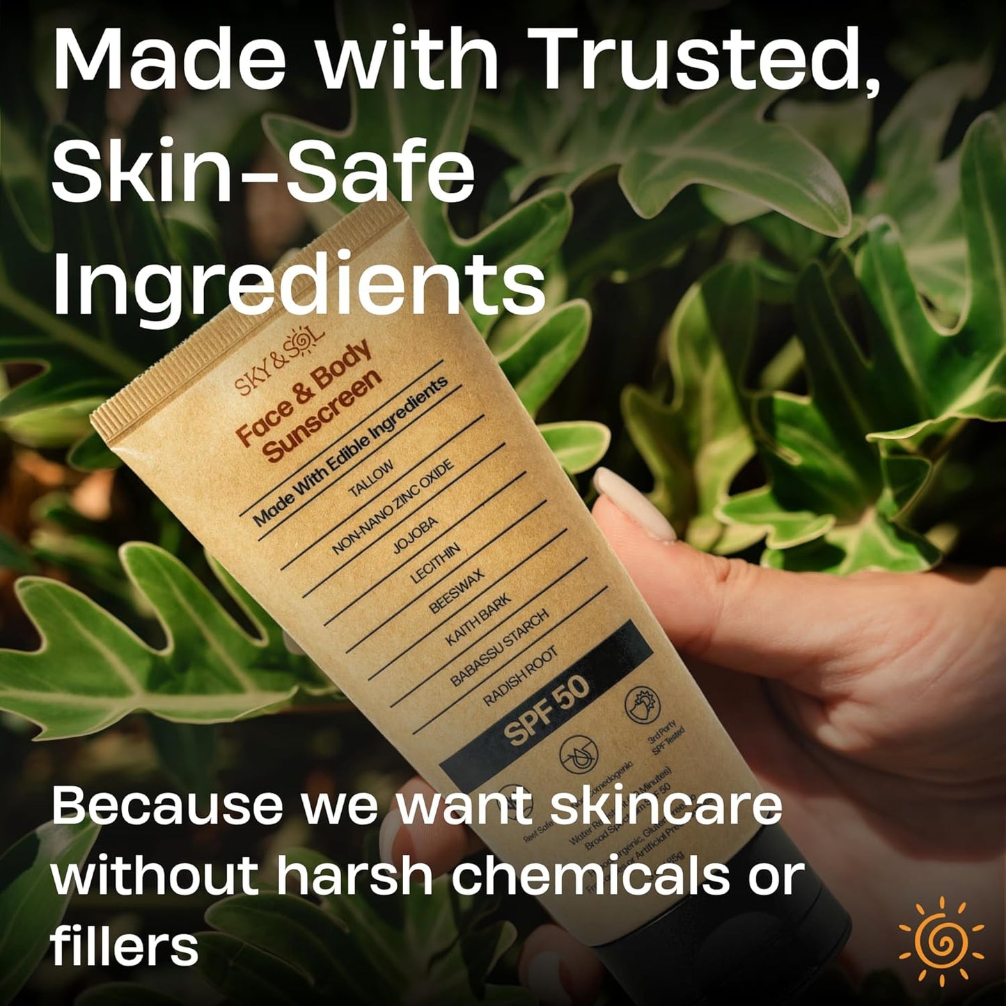 Sky and Sol Face & Body Sunscreen(SPF 50)